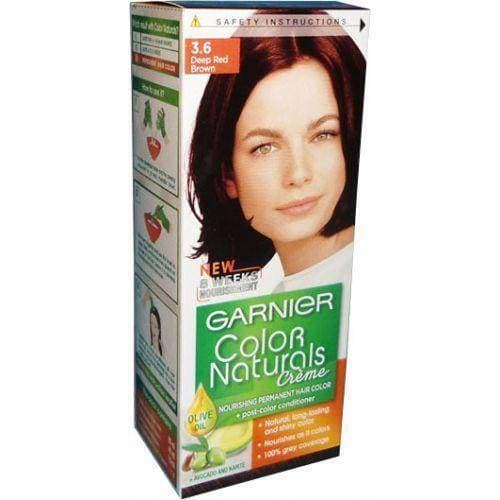 Garnier Color Naturals Hair Color (3.6 Deep Red Brown)