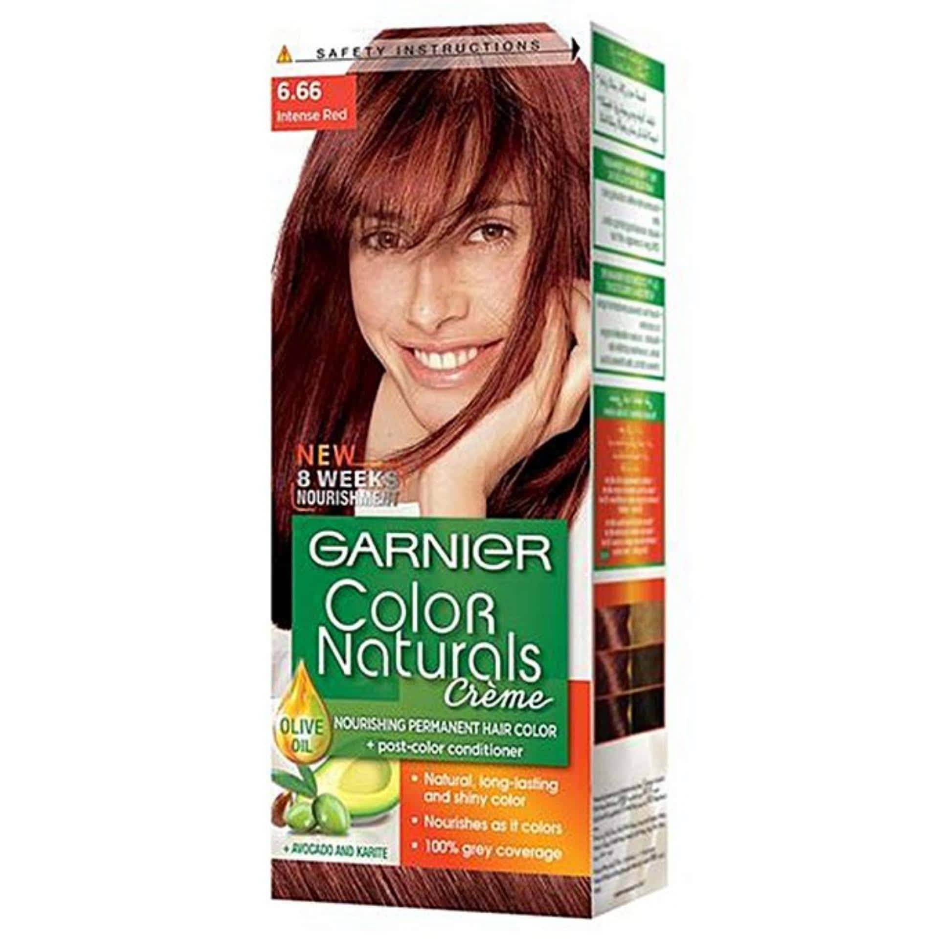 Garnier Color Naturals Hair Color (6.66 Intense Red)