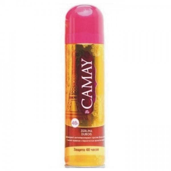 Camay Body Spray And Deodorant Zerlina Dubois 150 Ml