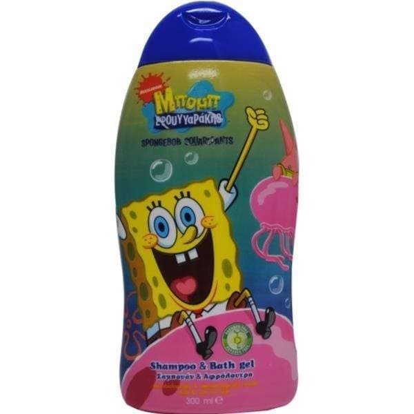 Nickelodeon Shampoo & Bath Gel 300Ml Sponge Bob