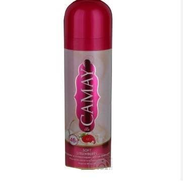 Camay Body Spray And Deodorant Soft Strawberry 150 Ml