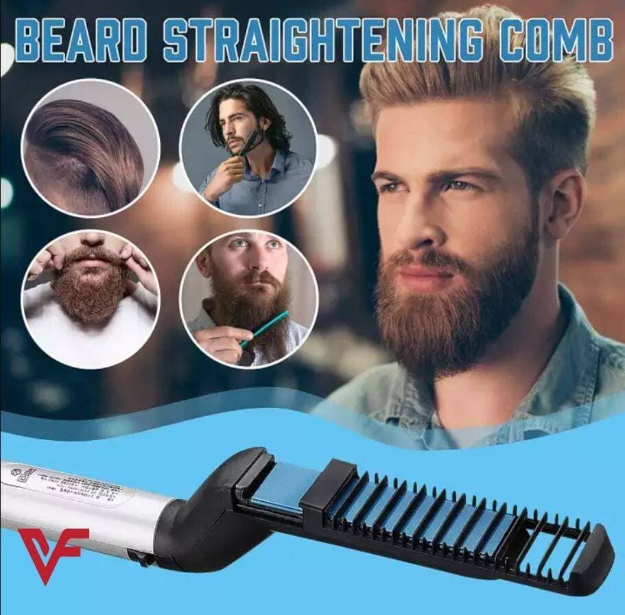Electric Hair & Beard Straightener for Men