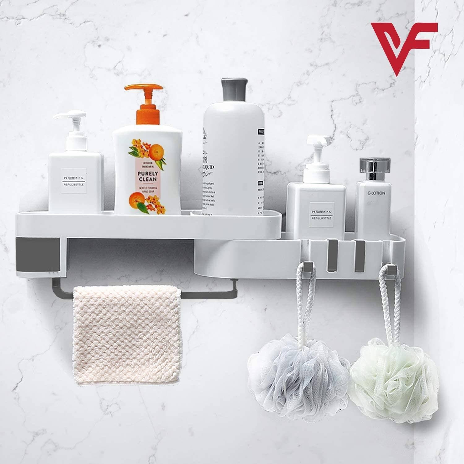 Rotating Bathroom Cabinet Corner Rack
