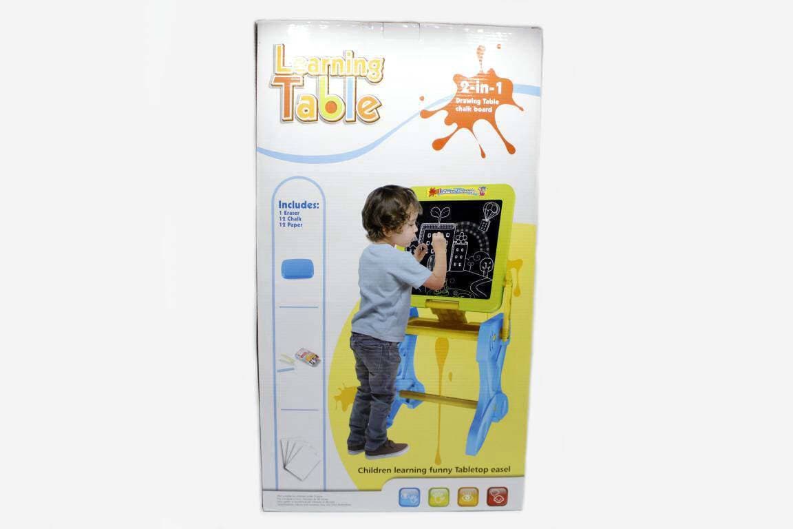 Learning Table 2 In 1 Drawing Table Chalk Board (YM884)