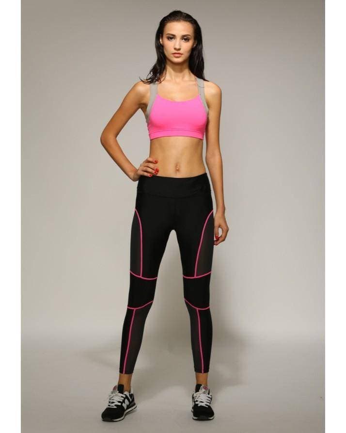 Women Sports Yoga Jogging Seamless Cross Strap Bra