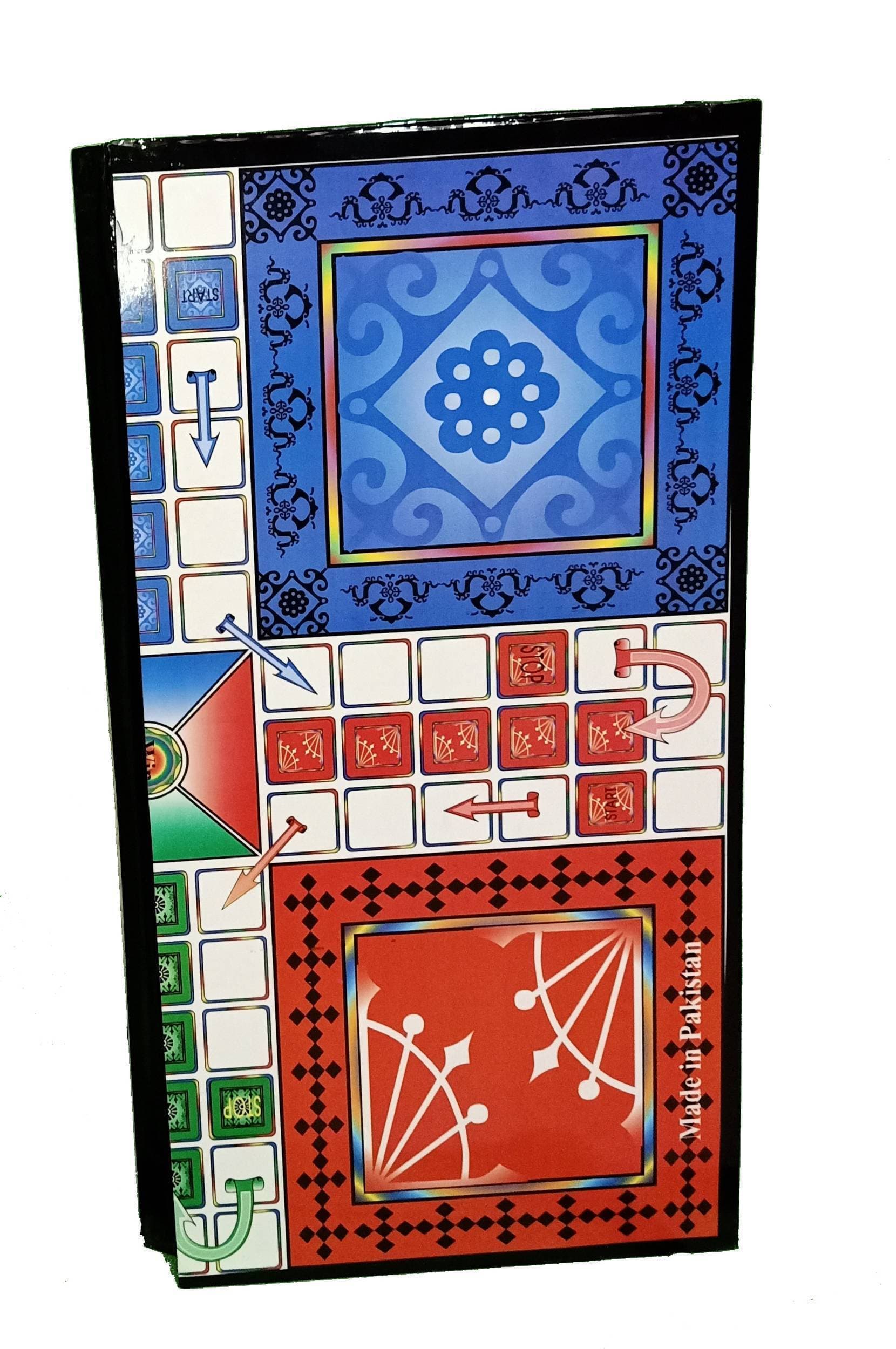 The Mind Challenge Ludo Travel Board Game Handmade Wooden Classic Ludo Set