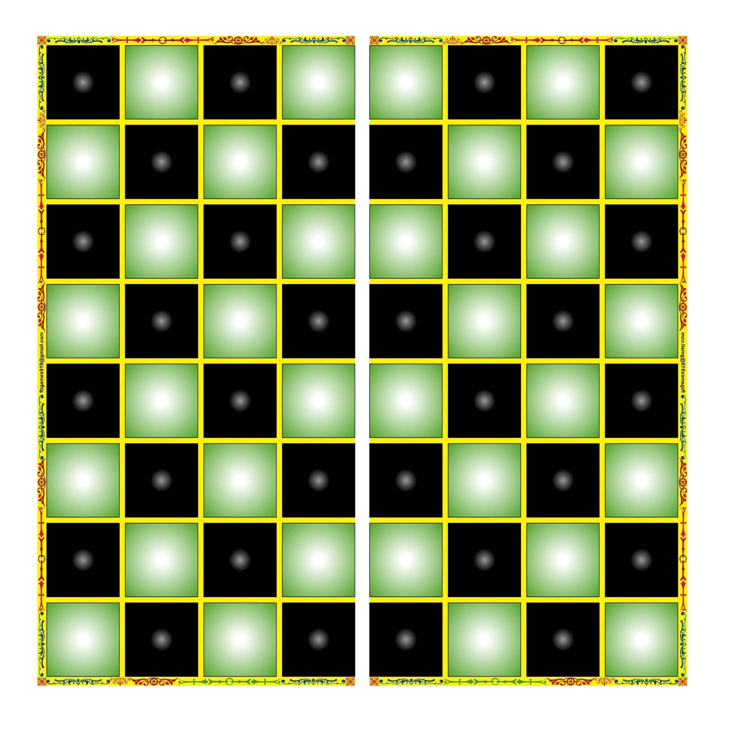 DRAUGHTS AND LUDO-CHECKERS BOARD AND LUDO 2 IN 1