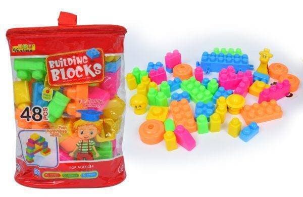 48 Pcs Block Set Bag