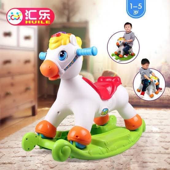 Baby Rocking And Riding Horse
