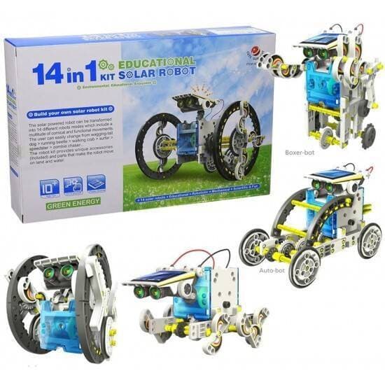 14 In 1 Educational Solar Robot