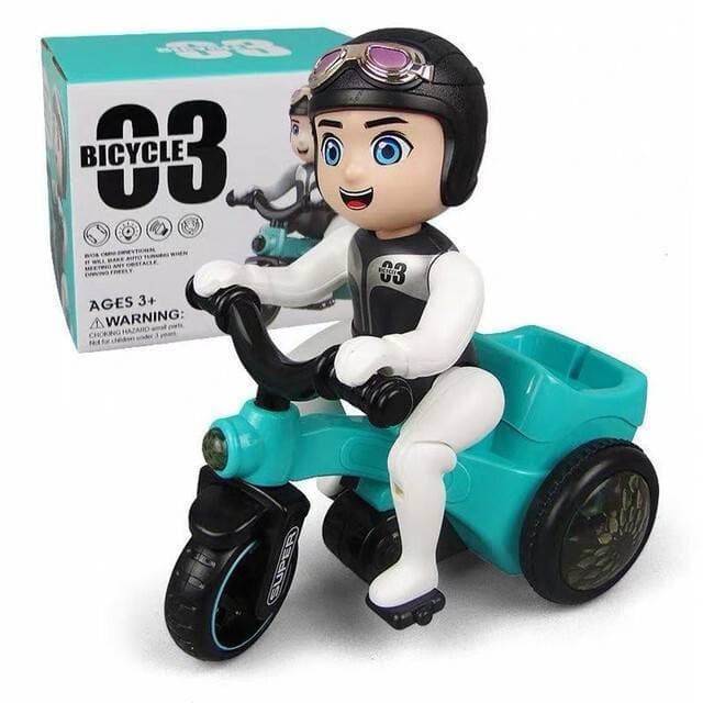 Stunt Bicycle 03 Rotate 360 Degree Toy With Light Effects And Sound For Kids