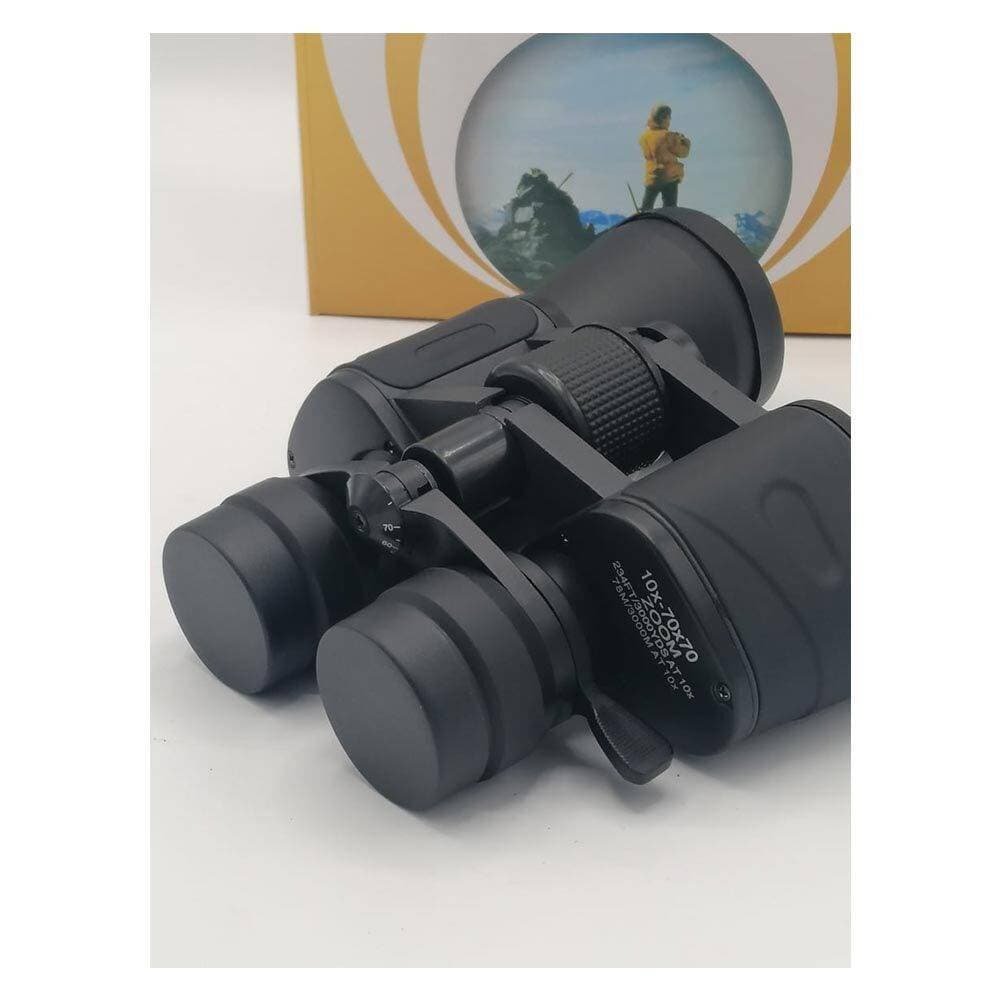 10-70X70 Binocular With Zoom - Black
