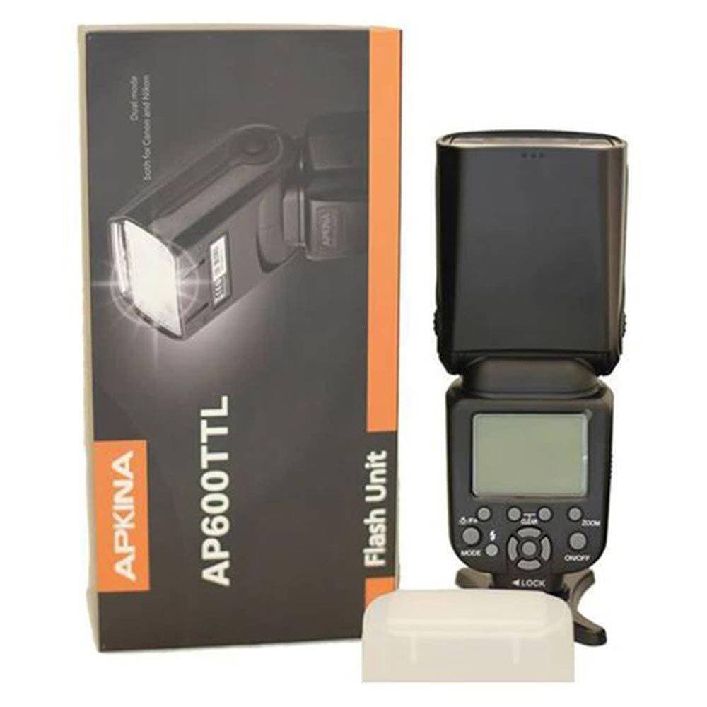 Apkina Black Flash for Nikon & Canon AP600 TTL