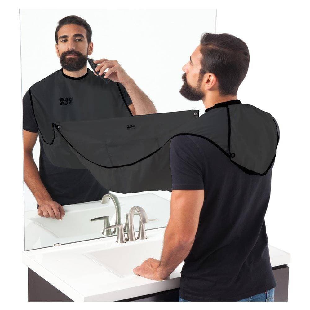 Beard Bib Black Shaving Grooming Apron