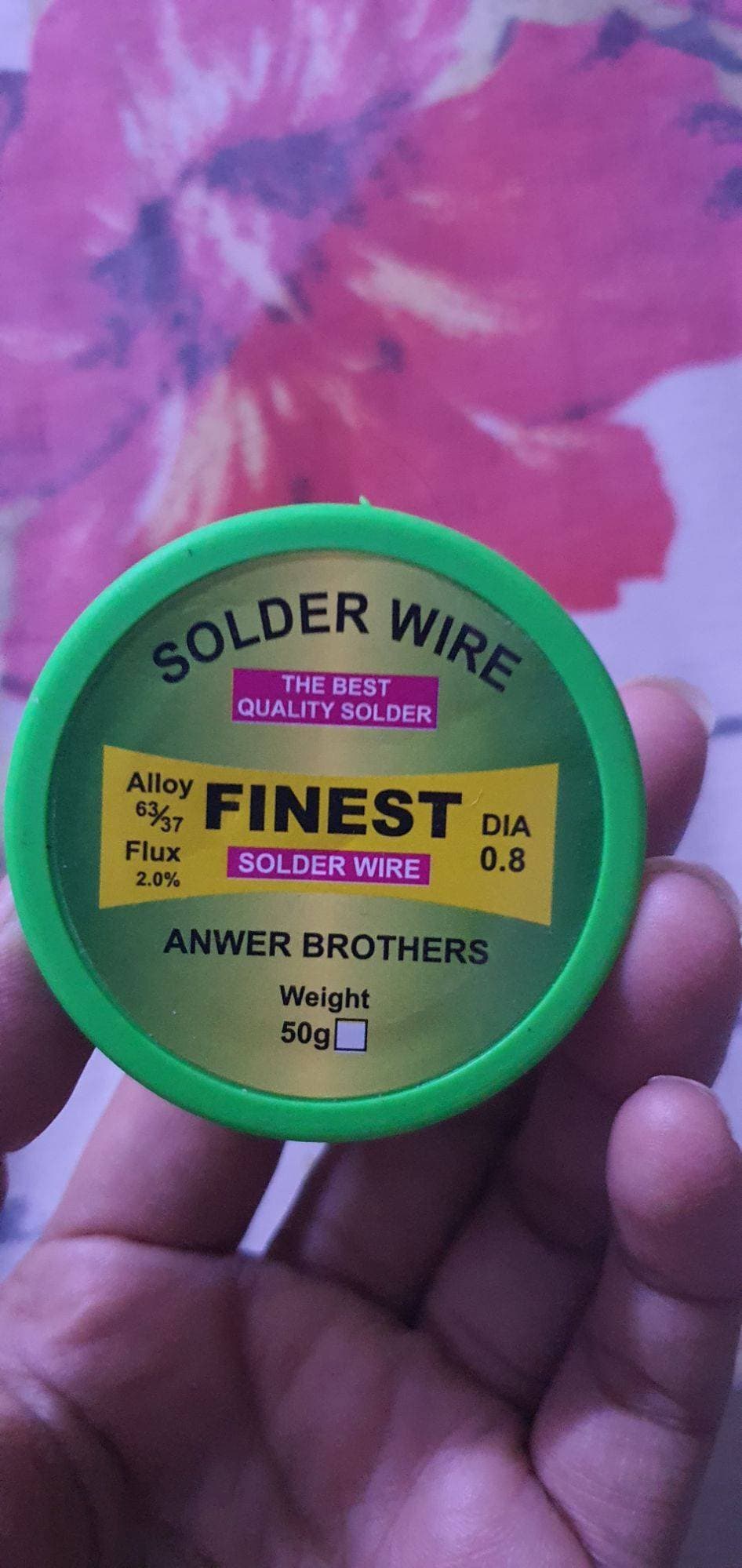 100% Brand new and high quality Fine solder wire 50g