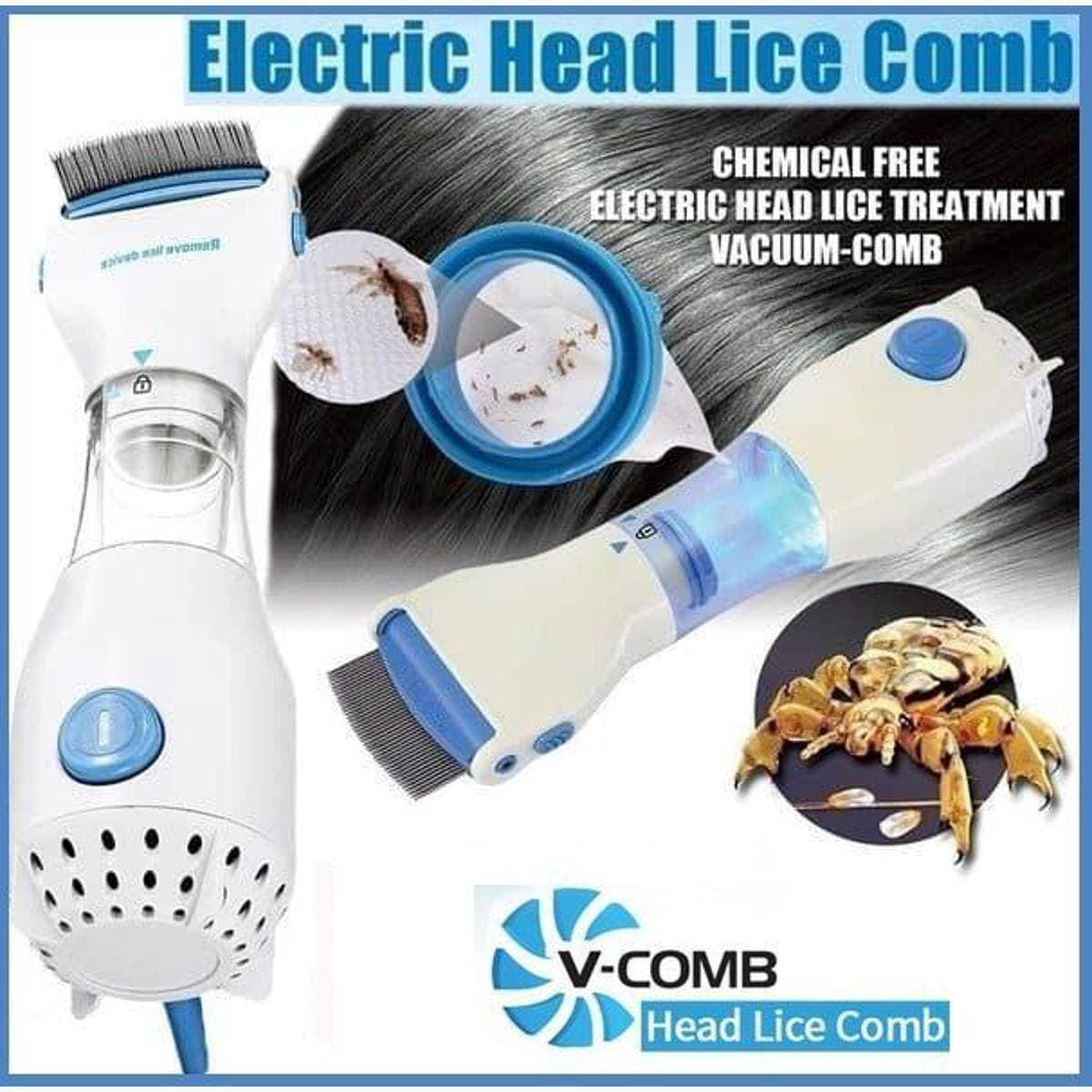Comb Anti-Lice Machine That Eliminated Head Lice And Its Eggs