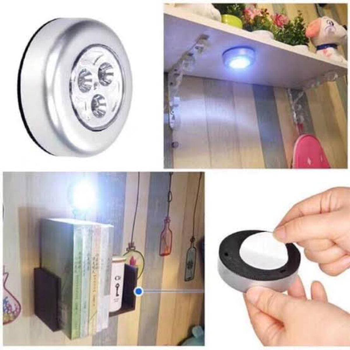 Mini Led Battery Powered Wireless Stick Tap Touch Lamp