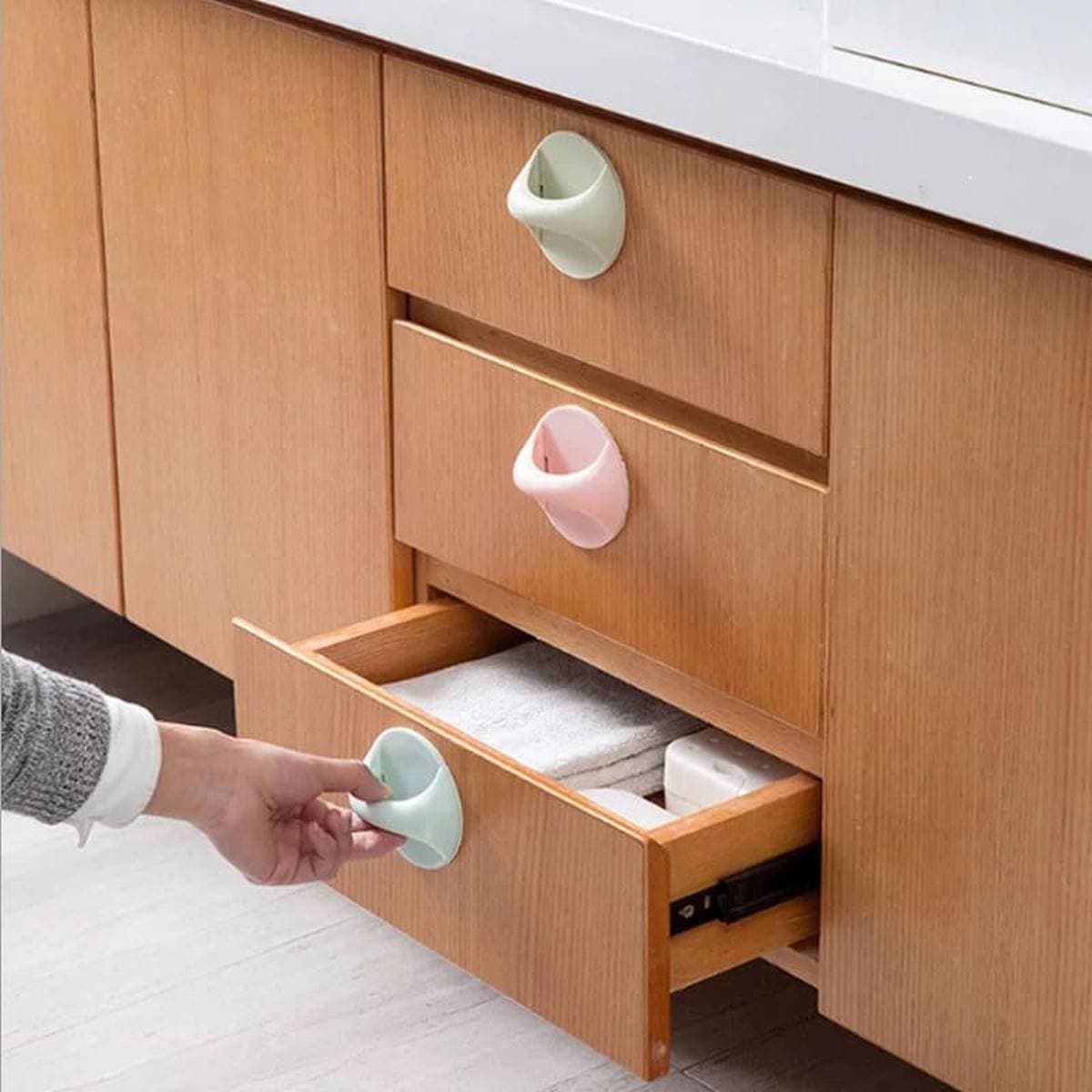 Punch Free Silicone Cabinet & Drawer Handle