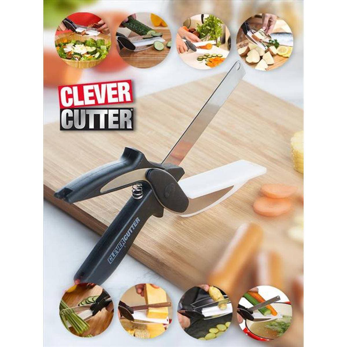 Smart Multi-Function Clever Cutter 2 In 1 Kitchen Knife