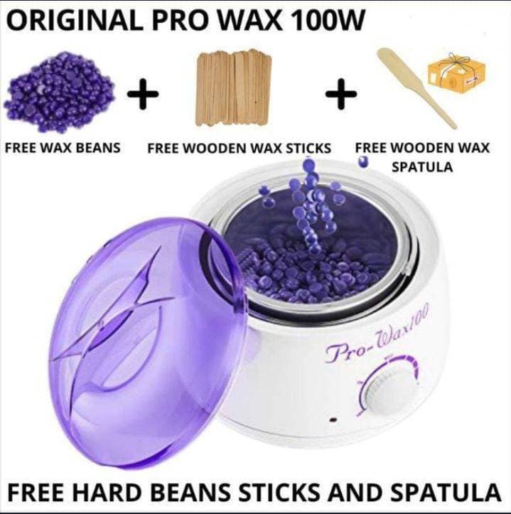 1000 Watt Pro Wax Heater With Beans, Sticks And Spatula Stick