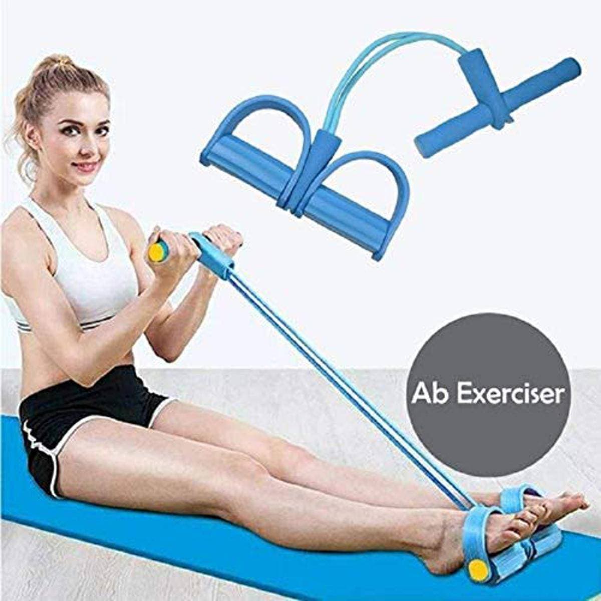 Rubber Tummy Trimmer Double Spring For Men & Women