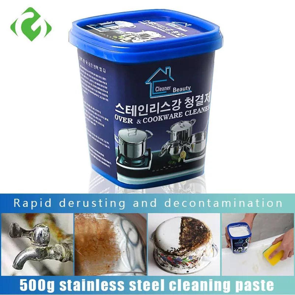 Powerful Stainless Steel Cookware Cleaning Paste Household Kitchen Cleaner