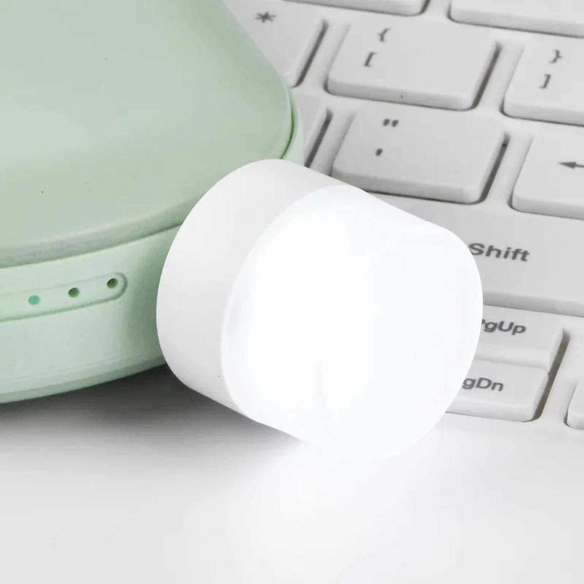 3 Pcs Usb Plug Lamp Computer Mobile Power Charging