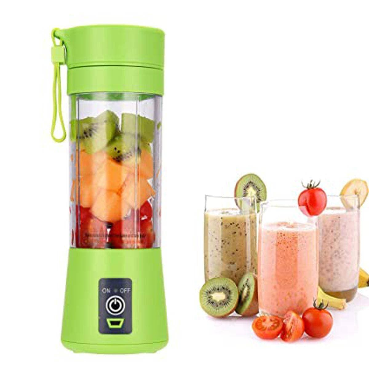 Usb Rechargeable Juicer Blender 6 Blades Electric Blender
