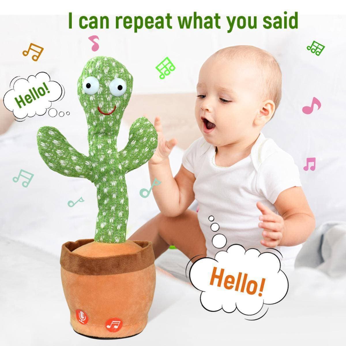 (Rechargeable) Dancing Cactus Toy With Music