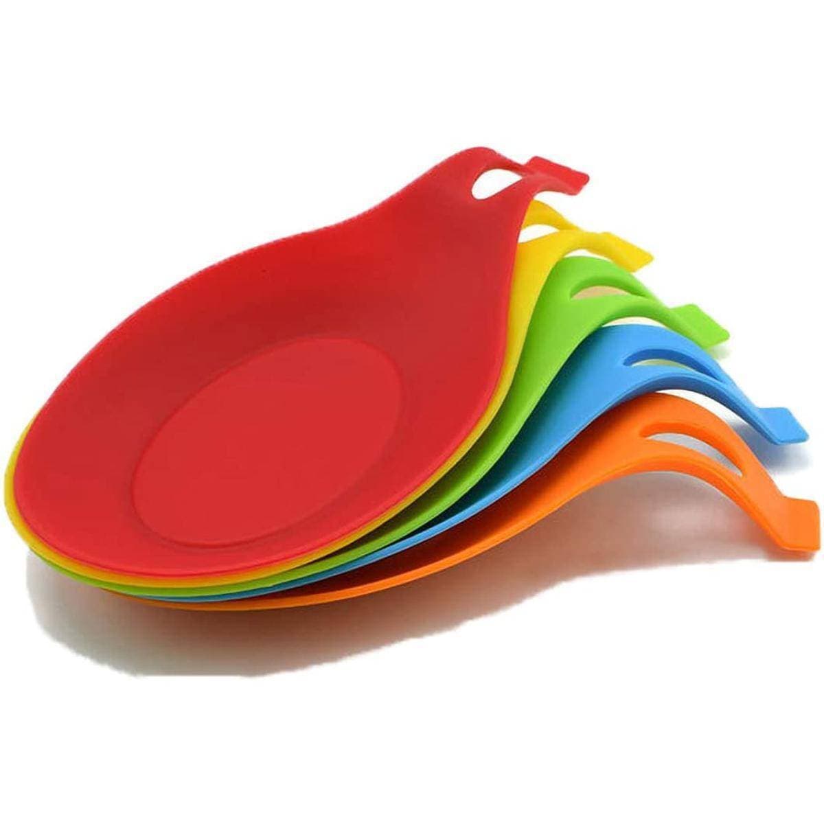 Spoon Rest, Plastic Spoon Rest - 5Pcs
