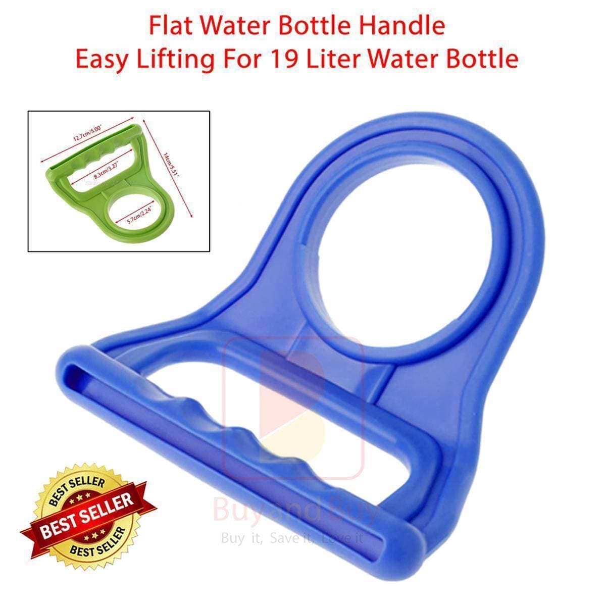 Flat Water Bottle Handle Easy Lifting 19 Liter