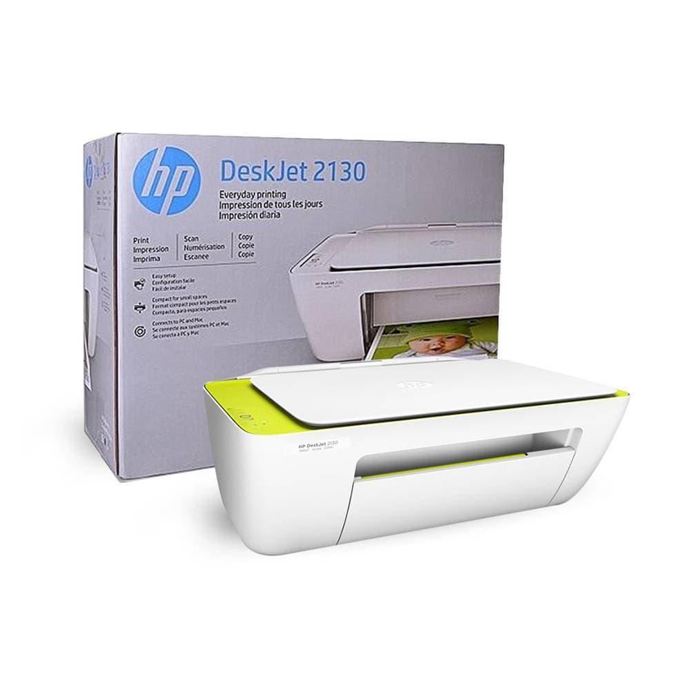 HP Printer 2130 Color 3 In 1 Copy Print Scan
