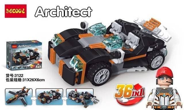 36 in 1 Decool Creator Building Blocks Robot Toy For Kids