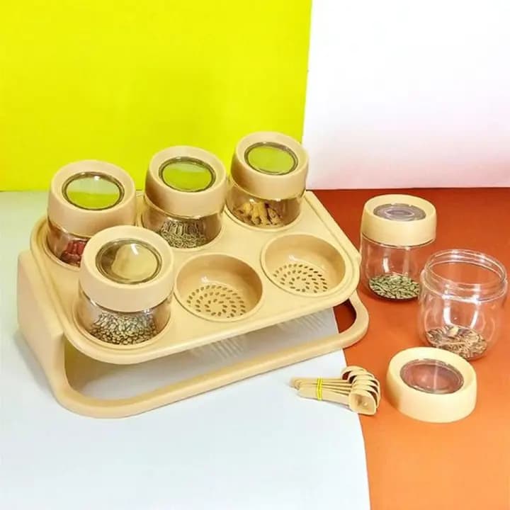 6 In 1 A&S Spice Rack For Kitchen