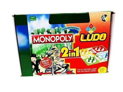 Trending 2 in 1 Monopoly Family Board Game