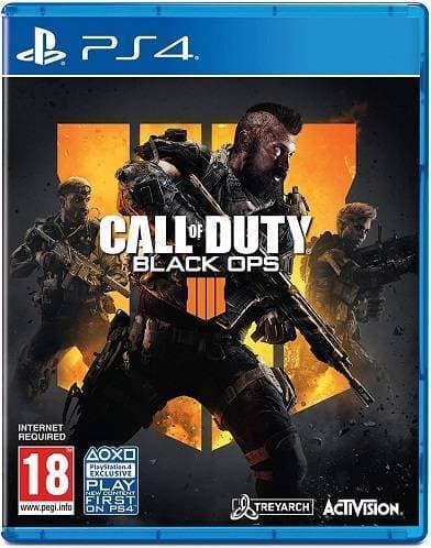 PS4 Call of Duty Black OPS 4 Standard Edition Play Station 4 Game