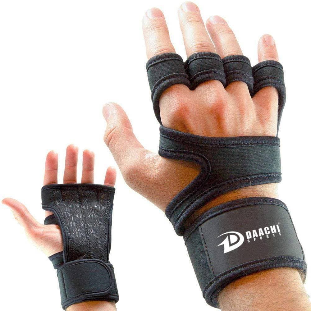 Gym Gloves With Wrist Support Grip - 2 PCS