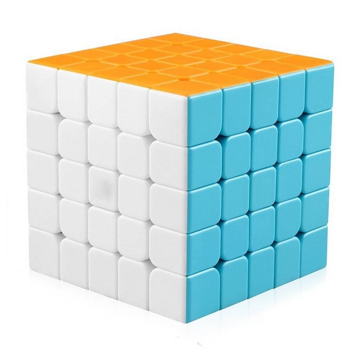 Rubik's Cube 5X5X5 Magic Sticker Less Cube Puzzle Toy