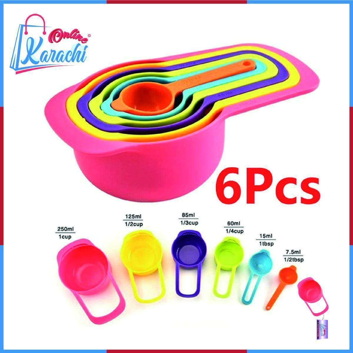 6Pcs Spoons Multi Purpose Spoons