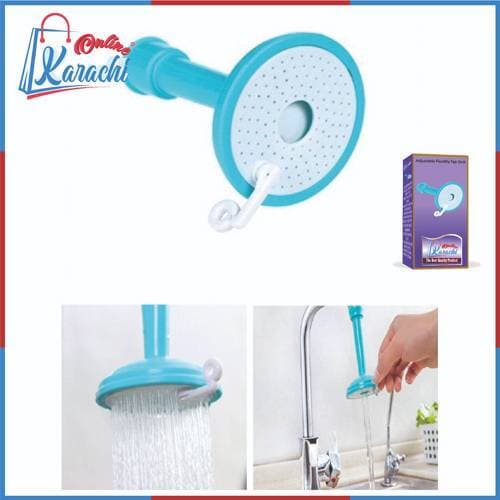 Adjustable Flexible Tap Sink Kitchen Faucet Water Saving Showering Tool