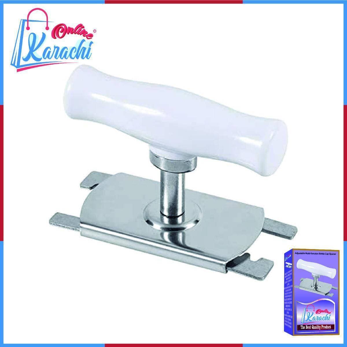 Adjustable Multi-Function Bottle Cap Opener