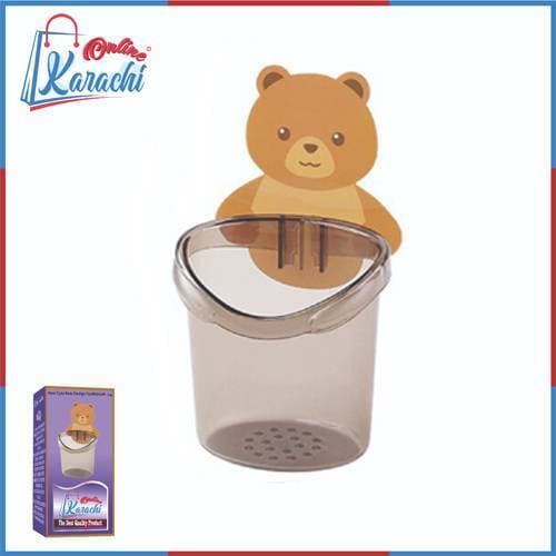 New Cute Bear Design Toothbrush Suction Cup