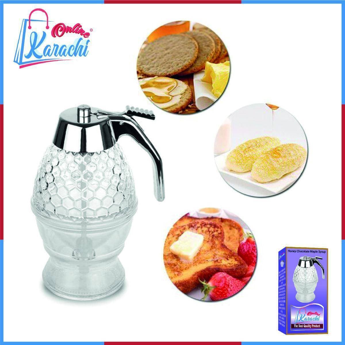 Honey Chocolate Maple Syrup Dispenser Transparent 200 Ml