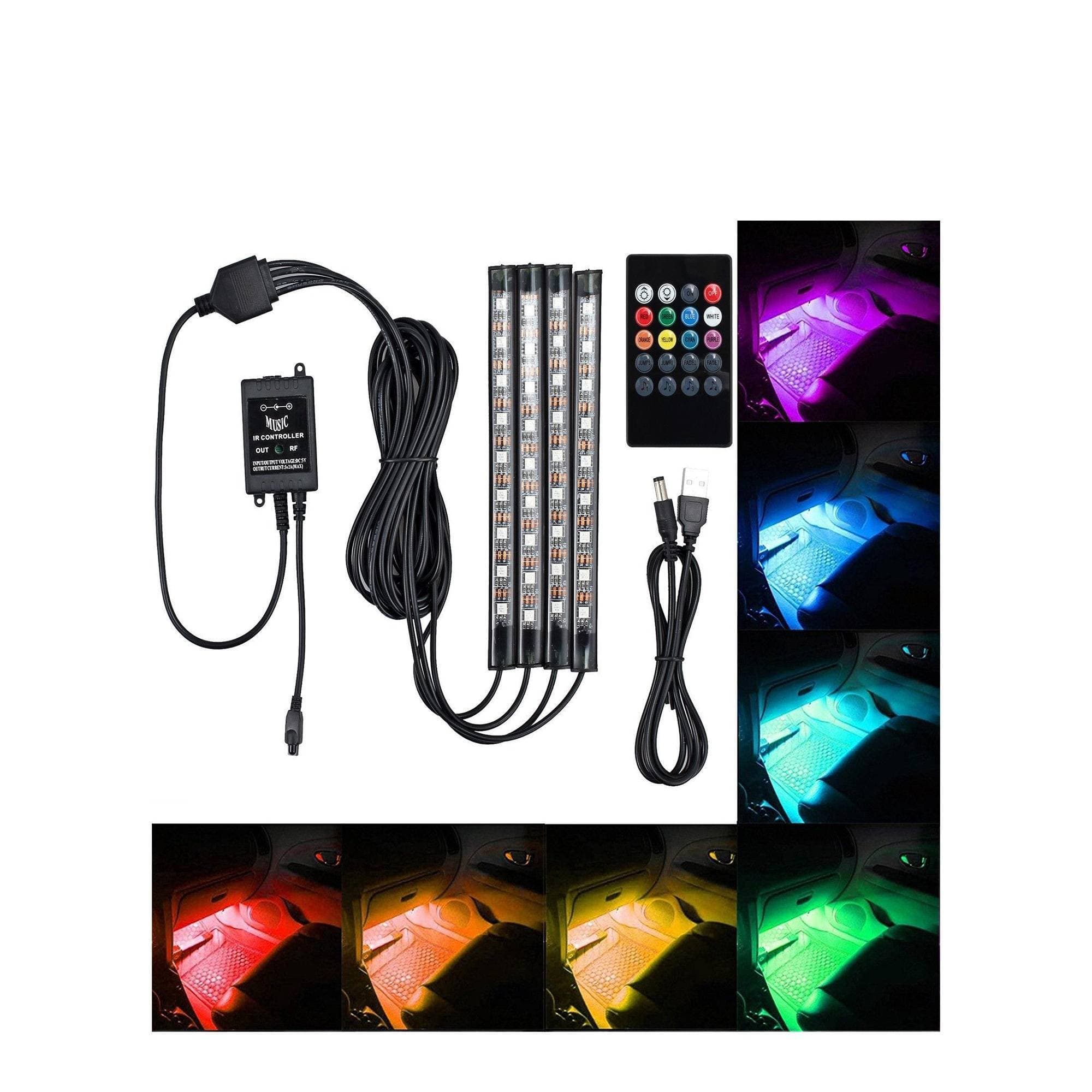Atmosphere Light For Car Interior 8 Color
