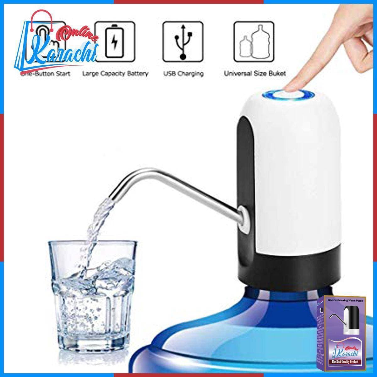Usb Rechargeable Automatic Electric Drinking Water Pump