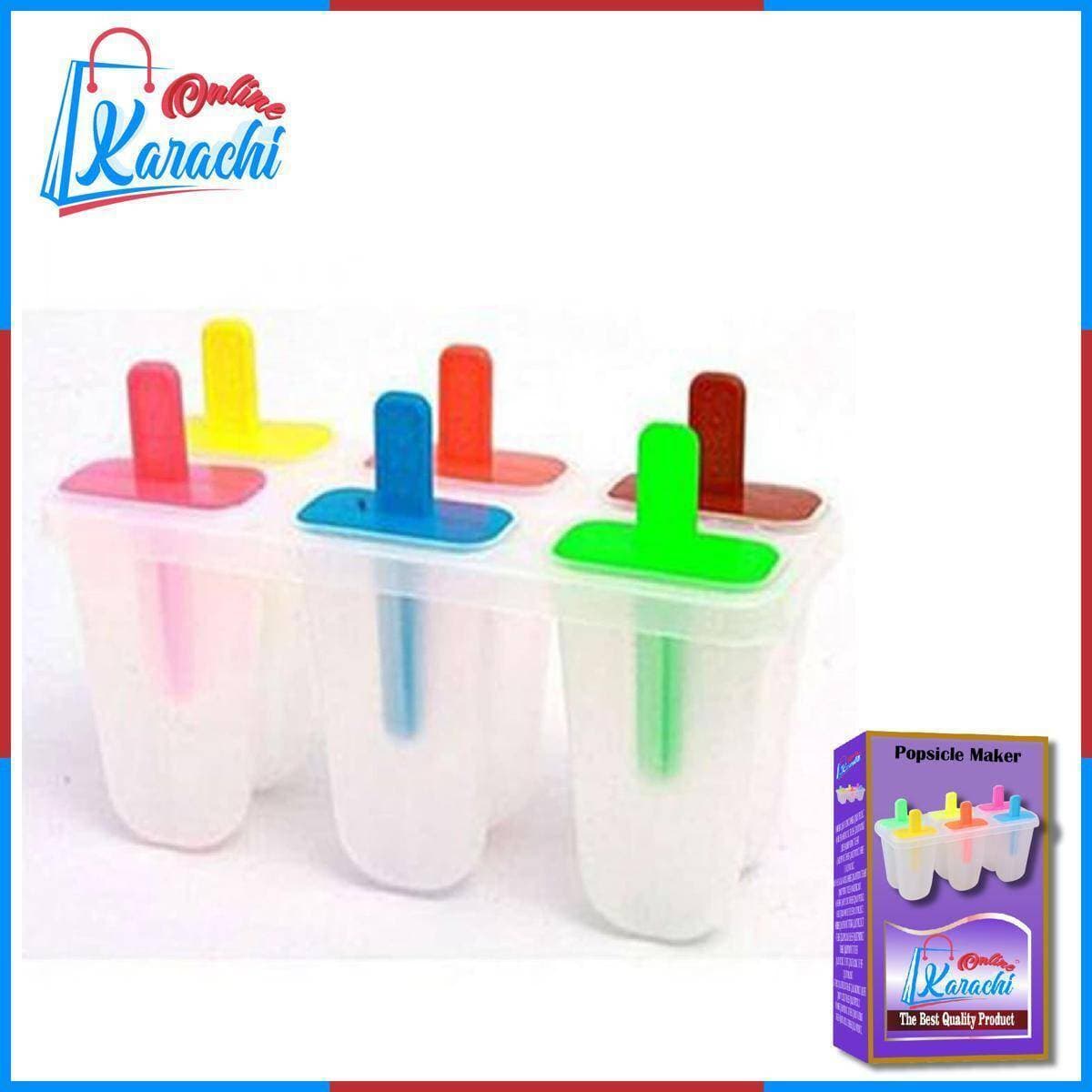 Pack Of 6 - Popsicle Maker