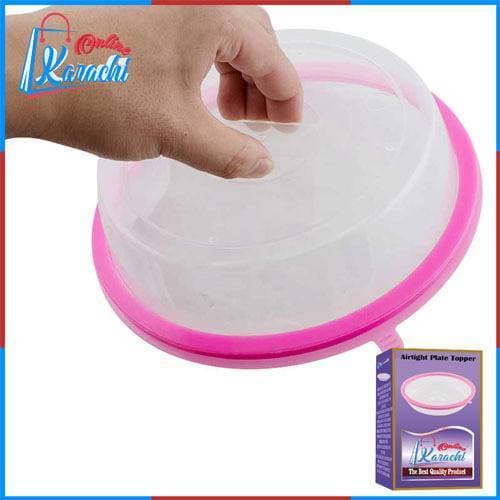 Universal Leftover Lid Microwave Cover Airtight Plate Topper