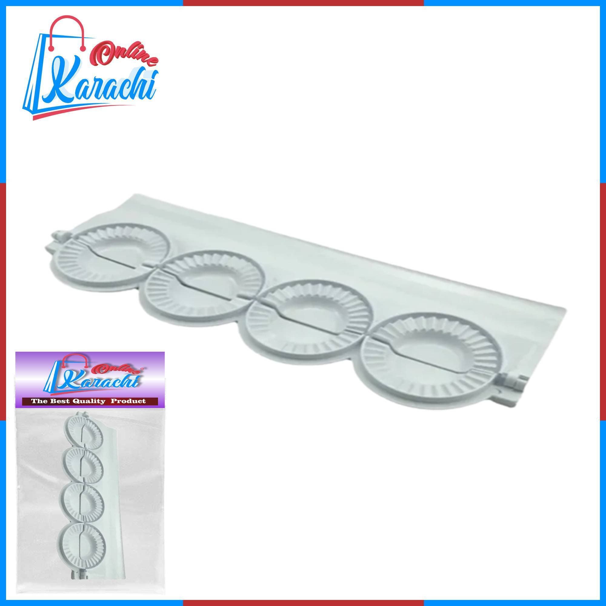 4 In 1 Samosa Maker Best For Home Making Samosa  White