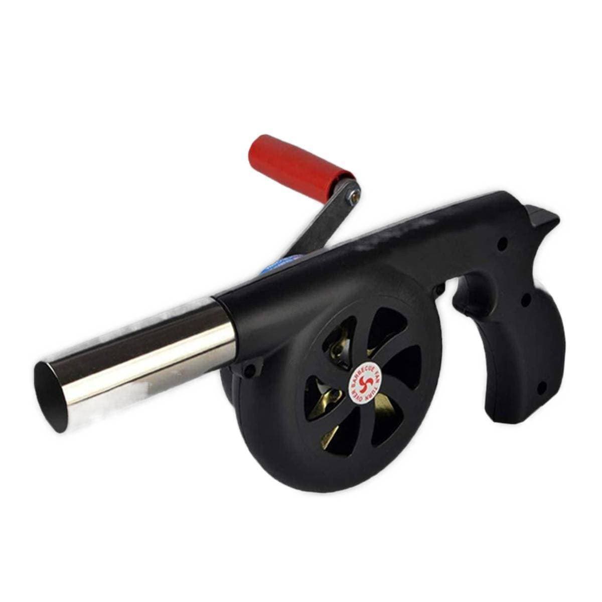 Bbq Fan Air Blower Fast Fire Starter Portable Mini Manual Hand Crank