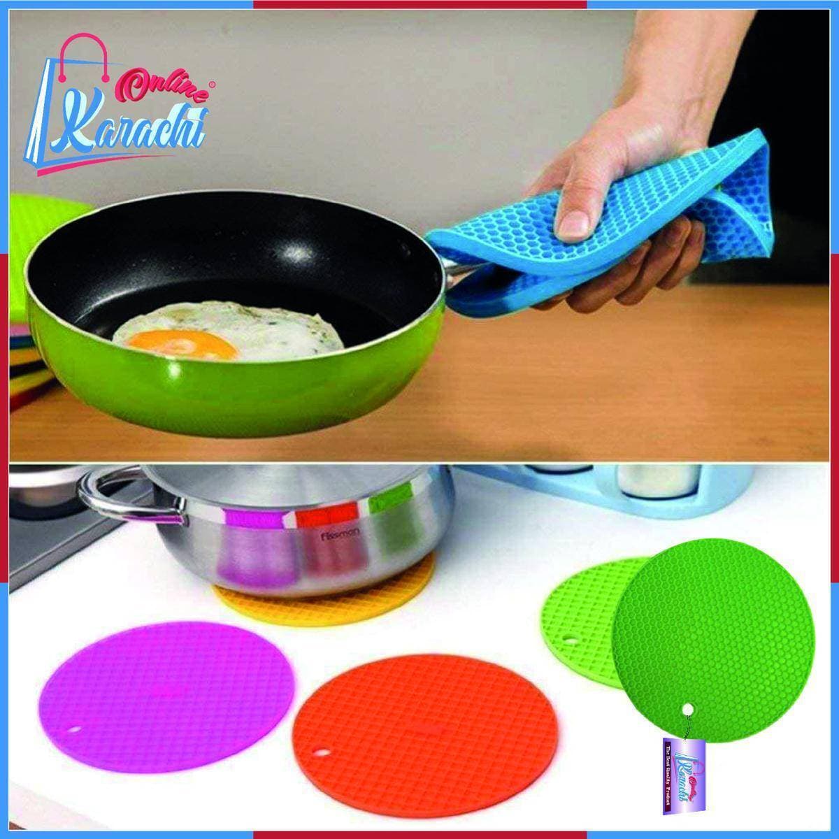 Silicone Heat Mat Heat Resistant Table Decoration